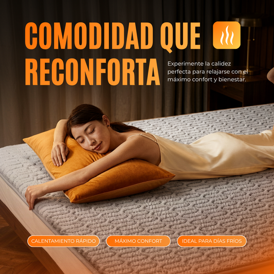 Manta Eléctrica Calefactora para la Cama - PRODUCTO EN TENDENCIA | 50% DE DESCUENTO